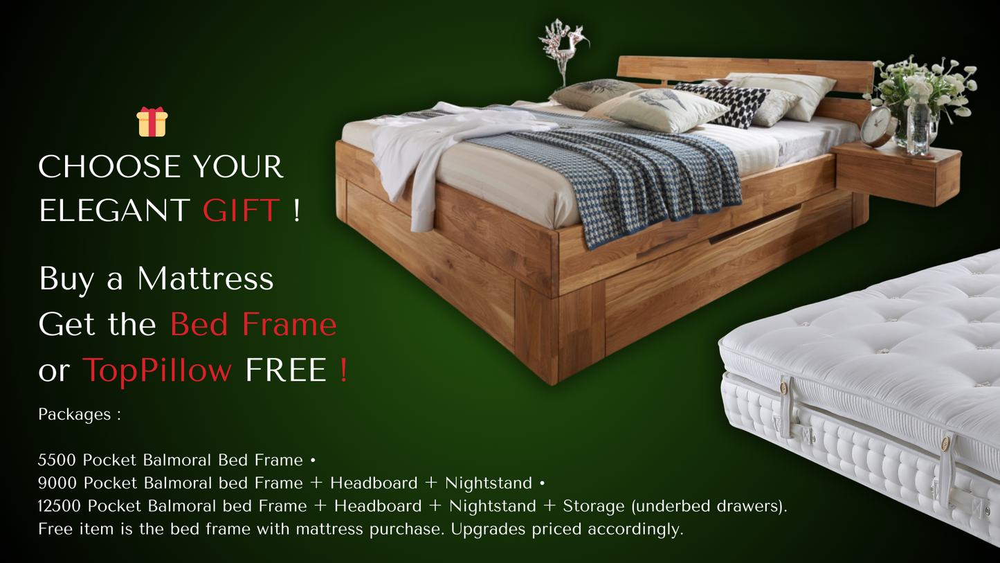 ENGLISH ROYAL MATTRESS 6000 Pocket+TOP PILLOW