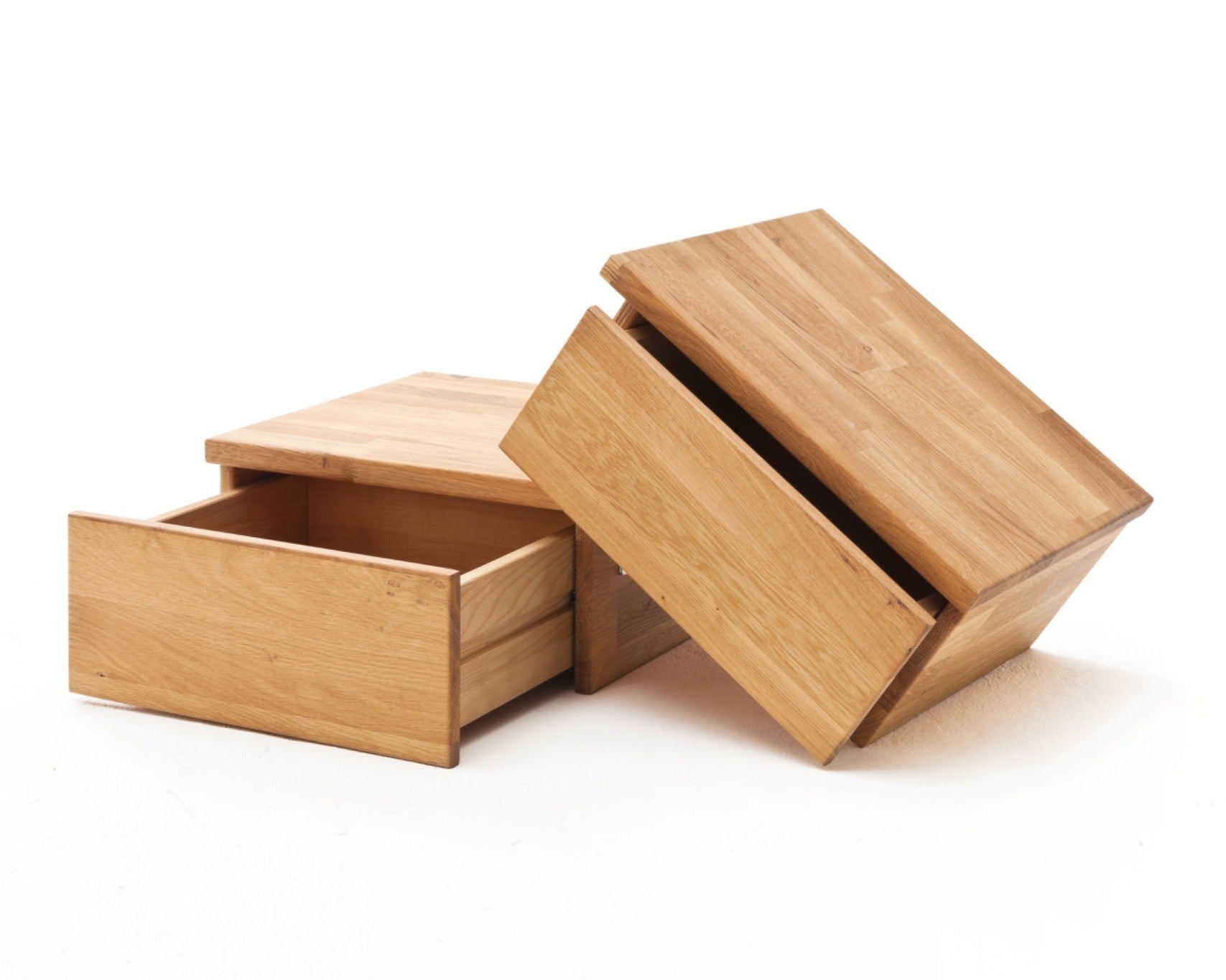 ERM Balmoral solid oak bed