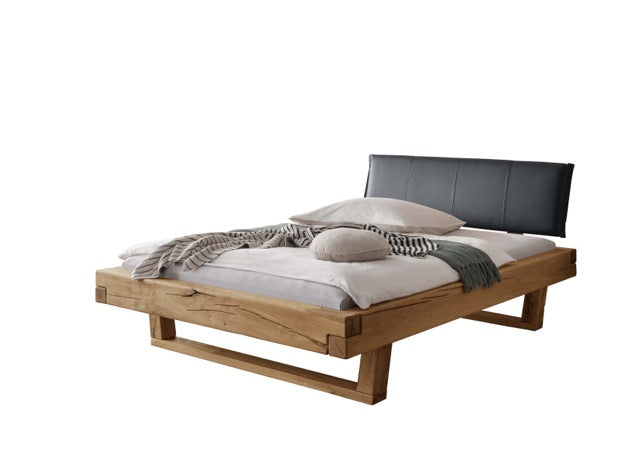 Kensington Bed Frame Y-Leg (Metal) 140x200 cm | Oak, oiled
