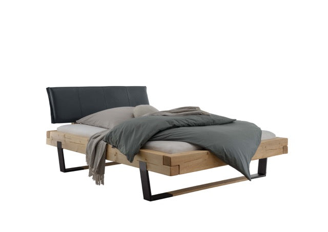 Kensington Bed Frame Y-Leg (Metal) 140x200 cm | Oak, oiled