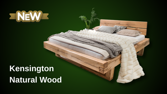 Kensington Bed Frame Y-Leg (Wood) 140x200 cm | Oak, oiled