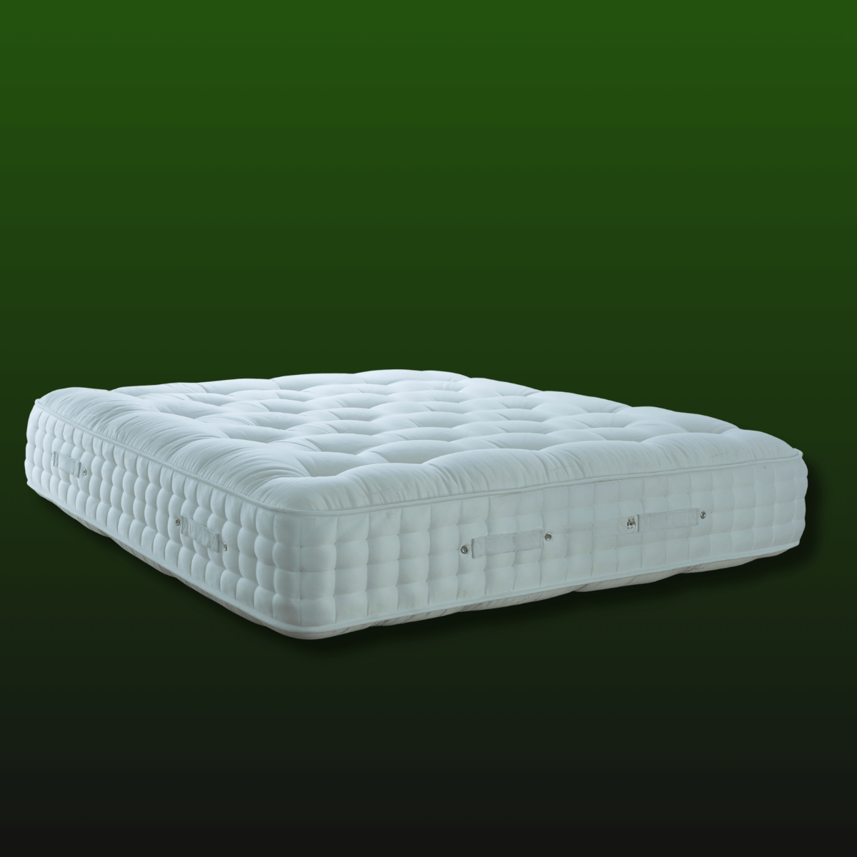 Natural British Royal Mattress with 12500 Pocket Springs, Handmade for Superior Quality and Comfort