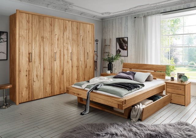Kensington Bed Frame Y-Leg (Wood) 140x200 cm | Oak, oiled