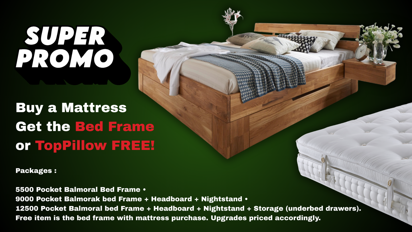 ENGLISH ROYAL Matratze 4000 Taschenkissen